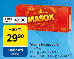 Tesco Vitana Masox bujón nabídka