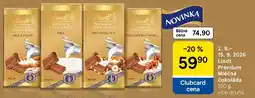 Tesco Lindt Premium Mléčná čokoláda nabídka