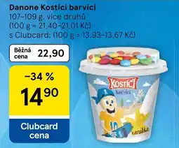 Tesco Danone Kostíci barvíci nabídka