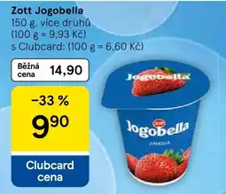 Tesco Zott jogobella nabídka