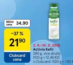 Tesco Activia Kefír nabídka