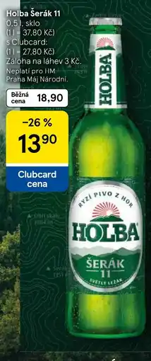 Tesco Holba Šerák 11 nabídka