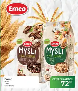 Tamda Foods Emco Müsli nabídka