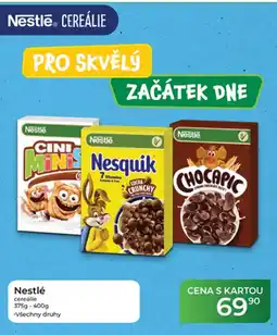 Tamda Foods Nestlé cereálie nabídka