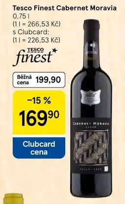 Tesco Tesco Finest Cabernet Moravia nabídka