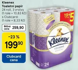 Tesco Kleenex toaletní papír nabídka