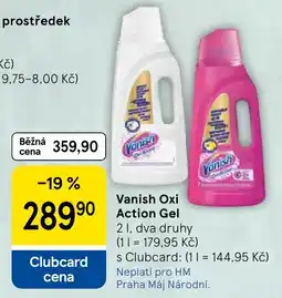 Tesco Vanish Oxi Action Gel nabídka