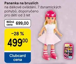 Tesco Panenka na bruslích nabídka