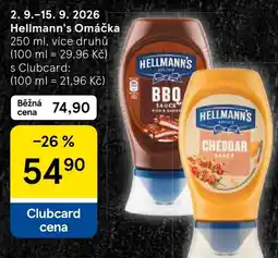 Tesco Hellmann's Omáčka nabídka