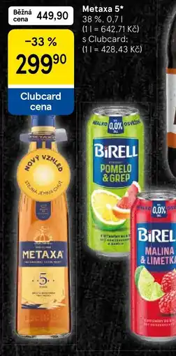 Tesco Metaxa 5* nabídka