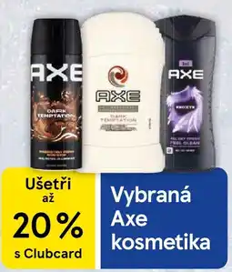 Tesco Axe kosmetika nabídka