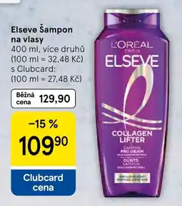 Tesco Elseve šampon nabídka