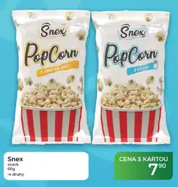 Tamda Foods Snex Popcorn nabídka
