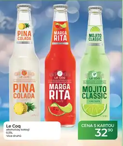 Tamda Foods Le Coq alkoholický koktejl nabídka