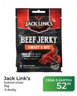Tamda Foods Jack Link's sušené maso nabídka
