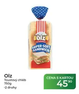 Tamda Foods Olz toustový chléb nabídka