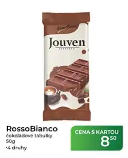 Tamda Foods RossoBianco čokoládové tabulky nabídka