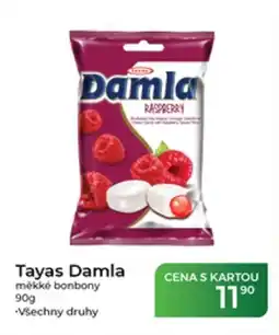 Tamda Foods Tayas Damla měkké bonbony nabídka