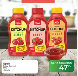 Tamda Foods Spak kečup Gourmet nabídka