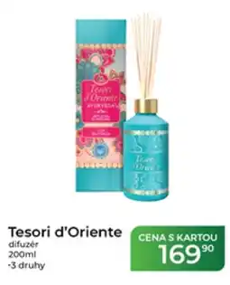 Tamda Foods Tesori d'Oriente difuzér nabídka
