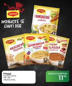 Tamda Foods Maggi instantní polévky nabídka