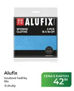Tamda Foods Alufix houbové hadříky nabídka