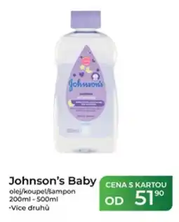 Tamda Foods Johnson's Baby olej/koupel/šampon nabídka