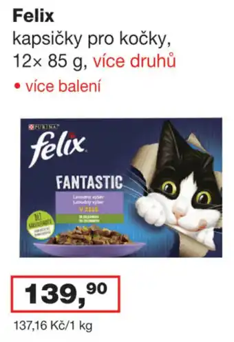 Felix kapsičky pro kočky