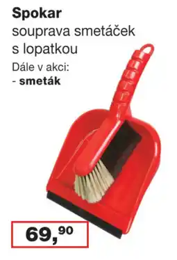 Ráj drogerie Spokar souprava smetáček s lopatkou nabídka