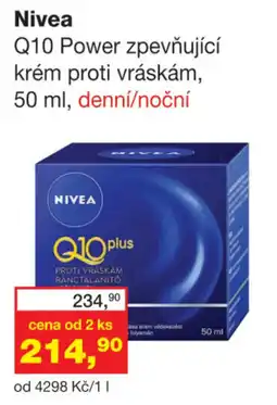 Ráj drogerie Nivea Q10 Power zpevňující krém proti vráskám nabídka