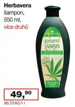 Ráj drogerie Herbavera šampon nabídka