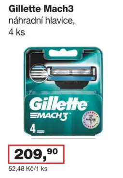 Ráj drogerie Gillette náhradní hlavice nabídka