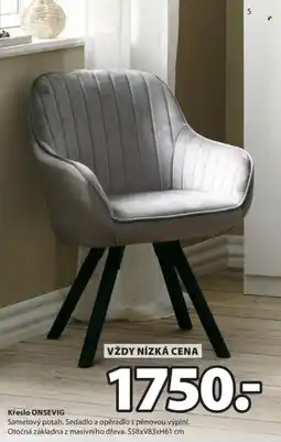 JYSK Onsevig křeslo nabídka