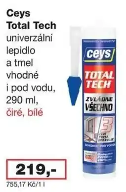 Barevný ráj Ceys Total Tech nabídka