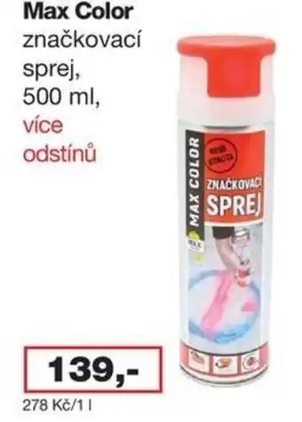 Max Color značkovací sprej