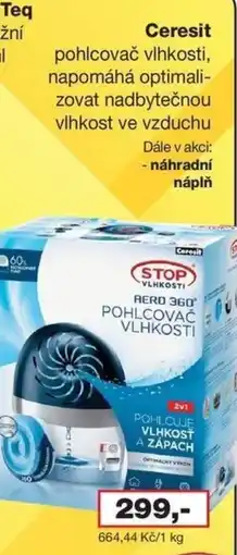 Barevný ráj Ceresit pohlcovač vlhkosti nabídka