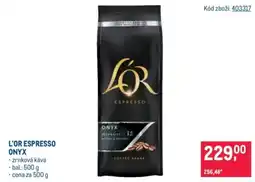 Makro L'or espresso onyx nabídka