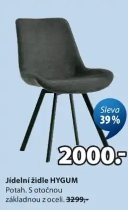 JYSK Hygum jídelní židle nabídka