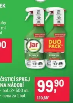 Makro Jar čisticí sprej na nádobí nabídka