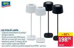 Makro aro led stolní lampa nabídka