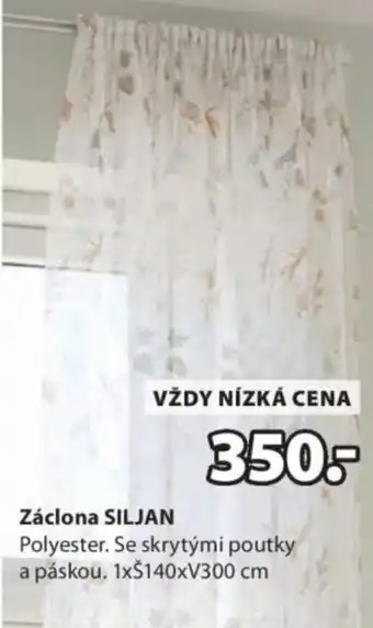 Záclona Siljan