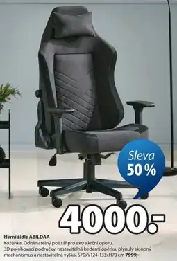 JYSK Abildaa herní židle nabídka