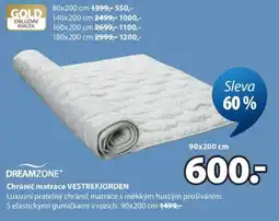 JYSK Dreamzone chránič matrace vestrefjorden nabídka