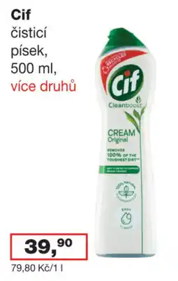 Ráj drogerie Cif čistící písek nabídka