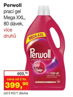 Ráj drogerie Perwoll prací gel Mega XXL nabídka