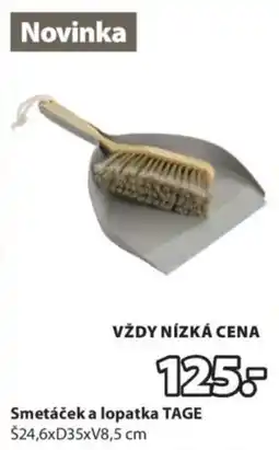 JYSK Tage smetáček a lopatka nabídka