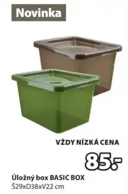 JYSK BASIC BOX Úložný box nabídka
