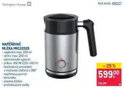 Makro Tarrington House Napěňovač mléka mk132028 nabídka
