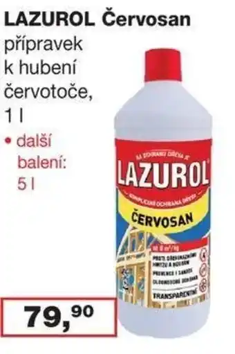 Lazurol červosan