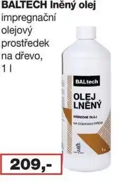 Barevný ráj Baltech lněný olej nabídka